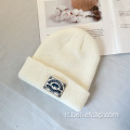 Bernice in pelle di berretto personalizzato a maglia semplice berretto a maglia